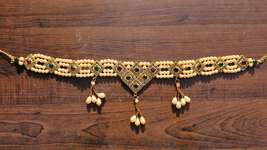 Golden Royal Pearl Kamarbandh