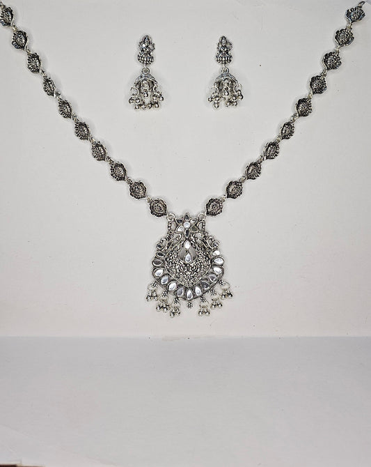 Soft Silver Jewellery set