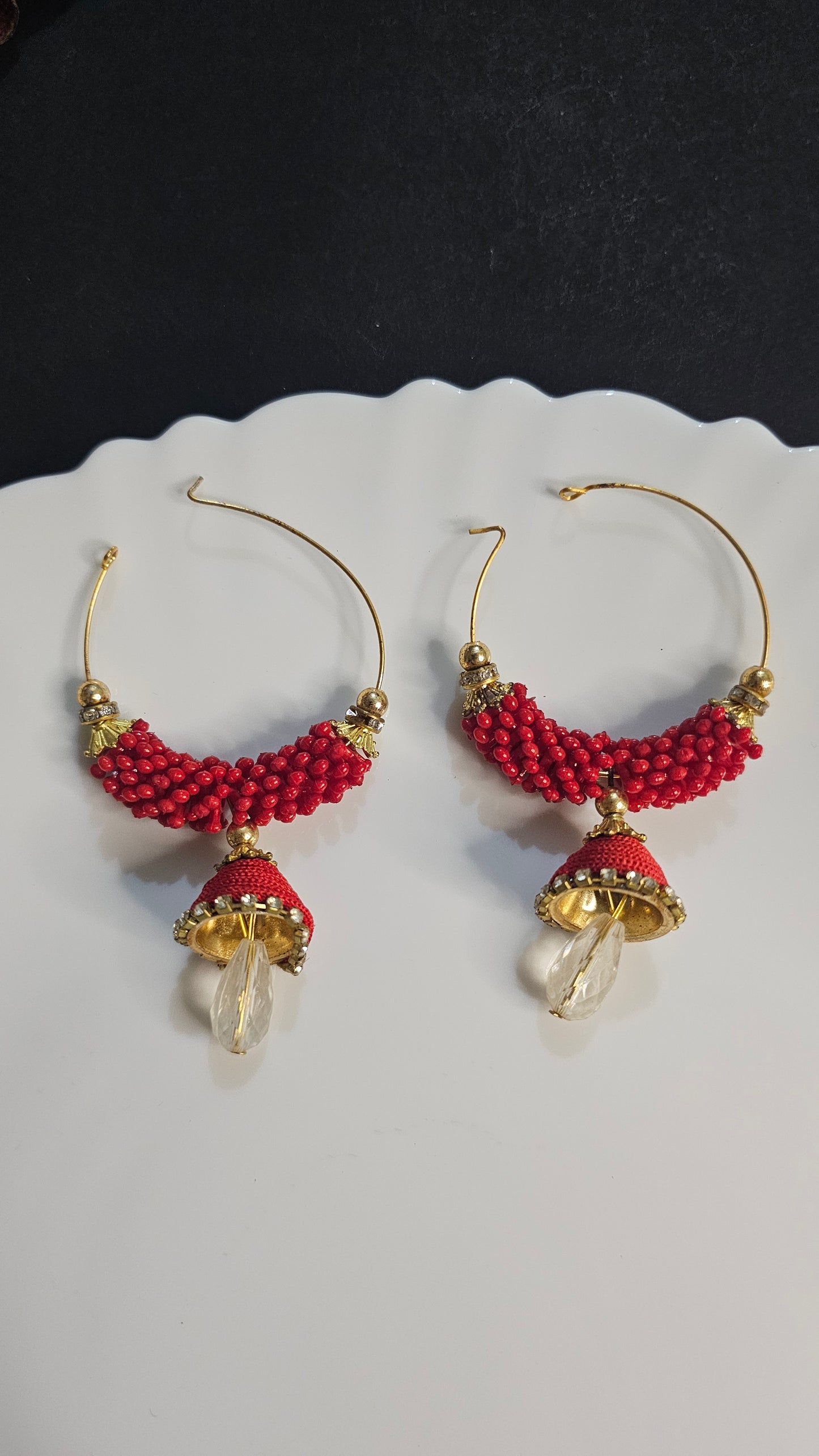 Ruby Sunset Hoops